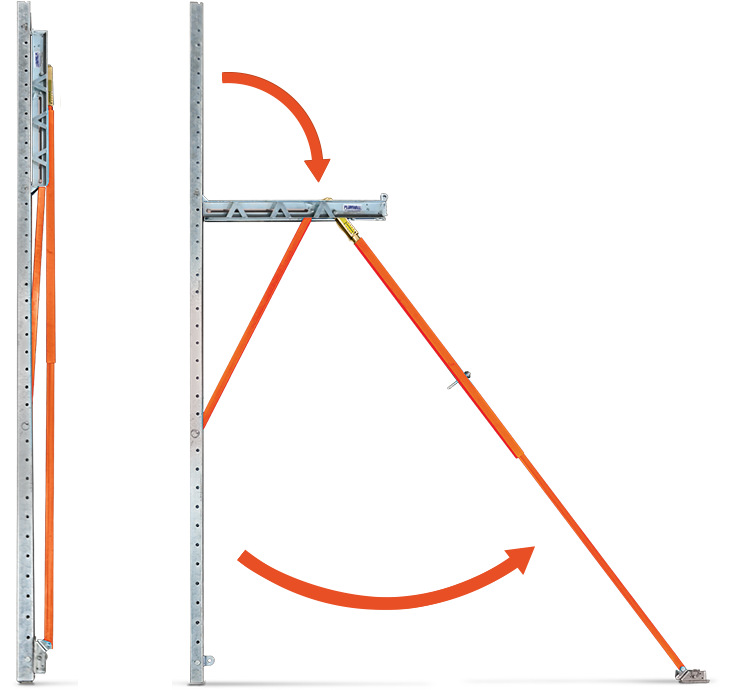 Bracing sales icf walls